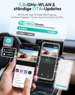 BOTSLAB G980H Dual-Dashcam 4K vorne & 1296P hinten – GPS, WiFi & ADAS Fahrerassistenz – Bild 7