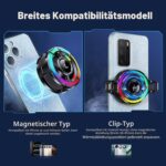 Stjiatu Magnetischer Handy-Kühler mit KI-Temperaturregelung – Gaming & Live-Streaming – Bild 4