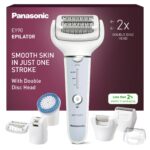 Panasonic ES-EY90 Nass/Trocken-Epilierer – 60 Pinzetten & flexibler Kopf für glatte Haut