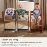 Stokke Tripp Trapp Stuhl Natur – Mitwachsender Hochstuhl für Babys bis Erwachsene – Bild 7