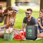 Cumeod 15L Mini Kühlschrank 2 in 1 mit Kühl- & Heizfunktion – 12V/220V für Auto & Büro – Bild 2