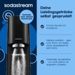 Sodastream TERRA Wassersprudler – Sprudelwasser auf Knopfdruck mit CO2-Zylinder & Flaschen – Bild 5