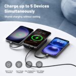 Vexnara MagSafe Powerbank 10000mAh – Kabelloses Laden für iPhone 12–17 mit LED-Display – Bild 6