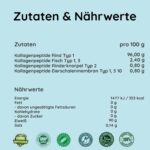 INTEROSA Collagen Pulver 500 g – Multi-Kollagen-Complex mit 5 Typen für Haut & Gelenke – Bild 2