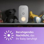 Philips AVENT DECT-Babyphone mit Gegensprechfunktion – Sichere Überwachung bis 330 m – Bild 5