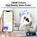 coioc Smart Tracker Tag 4er Pack – Apple Find My kompatibel, IP68 wasserdicht, austauschbarer Akku – Bild 3