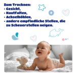 Kindii Pure Baby Pads 1200er Set – Baumwoll-Wattepads für empfindliche Babyhaut – Bild 10