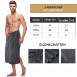 Utopia Towels 4er-Pack Badetücher 69x137 cm – Premium Baumwolle mit hoher Saugfähigkeit – Bild 3