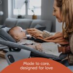 hauck Alpha Bouncer Premium Neugeborenenaufsatz – 2-in-1 Babywippe & Hochstuhlaufsatz – Bild 8