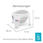 Angelcare Badering ergonomisch – Sicherer Badkomfort für Babys 6–12 Monate – Bild 3