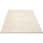 the carpet Relax Kurzflor Teppich 200x280 cm – Felloptik mit rutschfester Unterseite – Bild 3