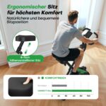 VANNECT Heimtrainer Klappbar mit 16 Stufen Magnetwiderstand – Ergometer bis 150 kg – Bild 6