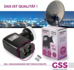 GSS Quad LNB mit LTE-Filter & 0.1dB – Digitaler 4K Satellitenempfänger für 4 Teilnehmer – Bild 3