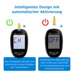 FORA 6 Connect Cholesterin Messgerät mit Bluetooth – 6-in-1 Starterset für Zuhause – Bild 4