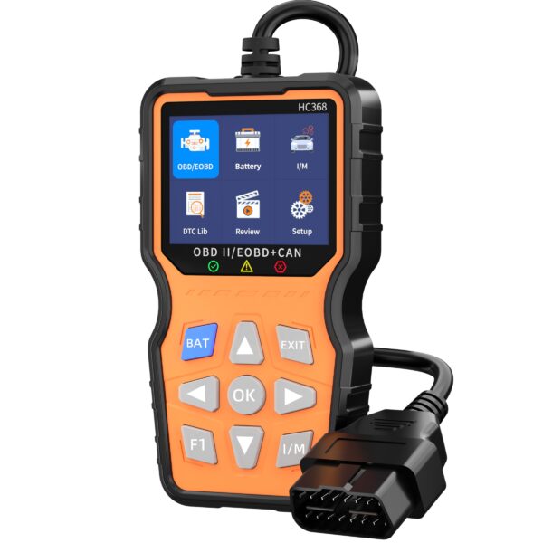 SETAWEEH OBD2 Diagnosegerät – Fehlerauslesegerät mit Batterietester für alle Fahrzeuge ab 2008