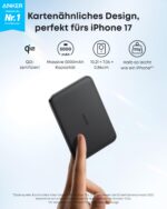 Anker Nano Powerbank 5000mAh – Qi2 MagSafe Schnelllader für iPhone – Bild 3
