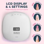 SUNUV UV LED Nagellampe mit 36 LEDs, LCD-Anzeige & Infrarot-Sensor – Schnell-Härtelampe für Gel-Nägel – Bild 3