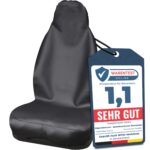 Upgrade4cars Autositzbezug Universal – Wasserdichter Sitzschoner für Vordersitze