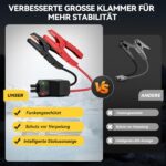 YUSMAN F02 Starthilfe Powerbank 9000A – Autobatterie Booster für PKW, SUV & Motorräder – Bild 3