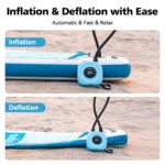 Hydrohero Elektrische SUP Pumpe 20PSI – Wiederaufladbar mit Dual-Stage & Auto-Off – Bild 5