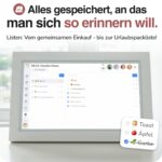 dæly Calendar 15.6" Touchscreen – Intelligenter Familienkalender mit Wi-Fi & App – Bild 9