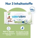 WaterWipes Sensitive+ Baby-Feuchttücher 720er Pack – 99,9% Wasser für empfindliche Haut – Bild 4