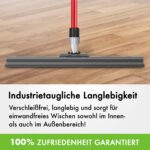 Tyroler Wasserschieber 45cm Silikon-Klinge mit 140cm Teleskopstiel – Bodenabzieher für alle Oberflächen – Bild 7