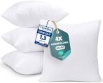 Utopia Bedding Kissenfüllung 40x40 cm 4er Set – Sofakissen mit Faserfüllung