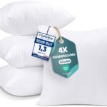 Utopia Bedding Kissenfüllung 40x40 cm 4er Set – Sofakissen mit Faserfüllung