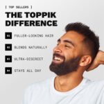 Toppik Haarfasern Dunkelbraun 27.5g – Sofortige Haarverdichtung für volleres Haar – Bild 4