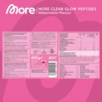 MORE Clear Glow Peptides 600 g Wassermelone – Whey Isolat mit Kollagen für Muskeln & Haut – Bild 4
