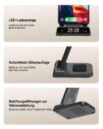 Phelinta 3-in-1 Wireless Charger – Induktive Ladestation für Samsung Galaxy S26/S25/S24 & Watch – Bild 5