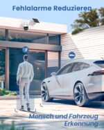 aosu 3K Solar Überwachungskamera Aussen – 360° PTZ mit Bewegungserkennung & 2-Wege-Audio – Bild 4