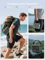 ROCAM Notfallradio mit Handkurbel & Solarpanel – 12000mAh Batterie für Camping & Notfälle – Bild 7