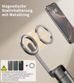 TONEOF 173cm Magnetisches Selfie Stick Stativ – MagSafe Handyhalter mit Fernbedienung – Bild 2