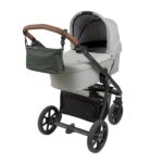 LÄSSIG Kinderwagen Organizer Dark Olive – Praktische Befestigung für alle Essentials – Bild 3