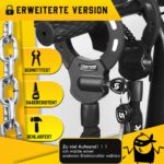 AMZLOCK E-Scooter Kettenschloss 8mm – Hochsicherheit mit Tasche & 3 Schlüsseln – Bild 4