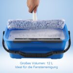 Mitclear Profi Fensterreiniger Set mit 196cm Teleskopstiel – Streifenfreie Reinigung für Fenster & Glas – Bild 5