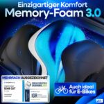NEXTCOVER® Fahrradsattel mit Memory-Foam 3.0 – Ergonomischer Komfort für Damen & Herren – Bild 2