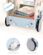 ROBOTIME Lauflernwagen Holz mit Aktivitätscenter – Montessori Baby Walker für 10 Monate bis 2 Jahre – Bild 8