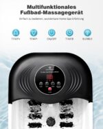 SPA4PIEDS Fussba­d mit Massage­funktion – Heizung, 8 Rollen & LCD-Temperaturregelung – Bild 4