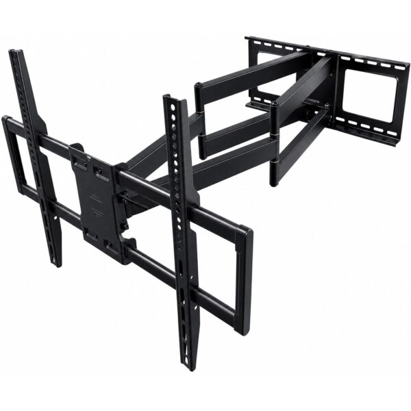 BONTEC TV Wandhalterung 60–110 Zoll – Doppelarm-Halterung bis 125 kg mit 1016 mm Auszug