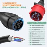 AIMILER Wallbox 11kW mit App – Mobile Ladestation 400V Typ 2 für E-Autos – Bild 5