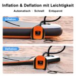 Furein 12V Elektrische SUP Pumpe 20 PSI – Intelligente Doppelstufenpumpe mit Auto-Off – Bild 4