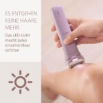 Philips Lady Shaver Series 8000 – Kabelloser Damenrasierer mit LED & flexiblem Scherkopf – Bild 4