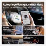 TOPDON CarPal-A OBD2 Diagnosegerät – Bluetooth Scanner für alle Fahrzeuge mit 6 Reset-Funktionen – Bild 3