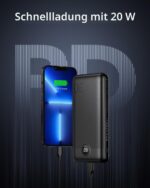 VEGER Power Bank 30000mAh – 20W PD Schnellladegerät mit 4 Ausgängen für iPhone & Tablets – Bild 3