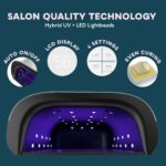 SUNUV UV LED-Nagellampe – Professionelle Gellampe mit 39 LEDs & Sensor für Zuhause – Bild 3