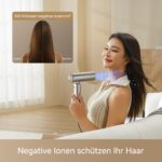 dreame Pocket Pro Reiseföhn mit 110.000 U/min Motor & negativen Ionen – Kompakter Haartrockner, 300 g, faltbar – Bild 5