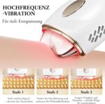 ANLAN EMS Gua Sha Massagegerät mit Rotlicht – Anti-Aging Gesichtsstraffergerät mit Warm-Kalt-Therapie – Bild 5